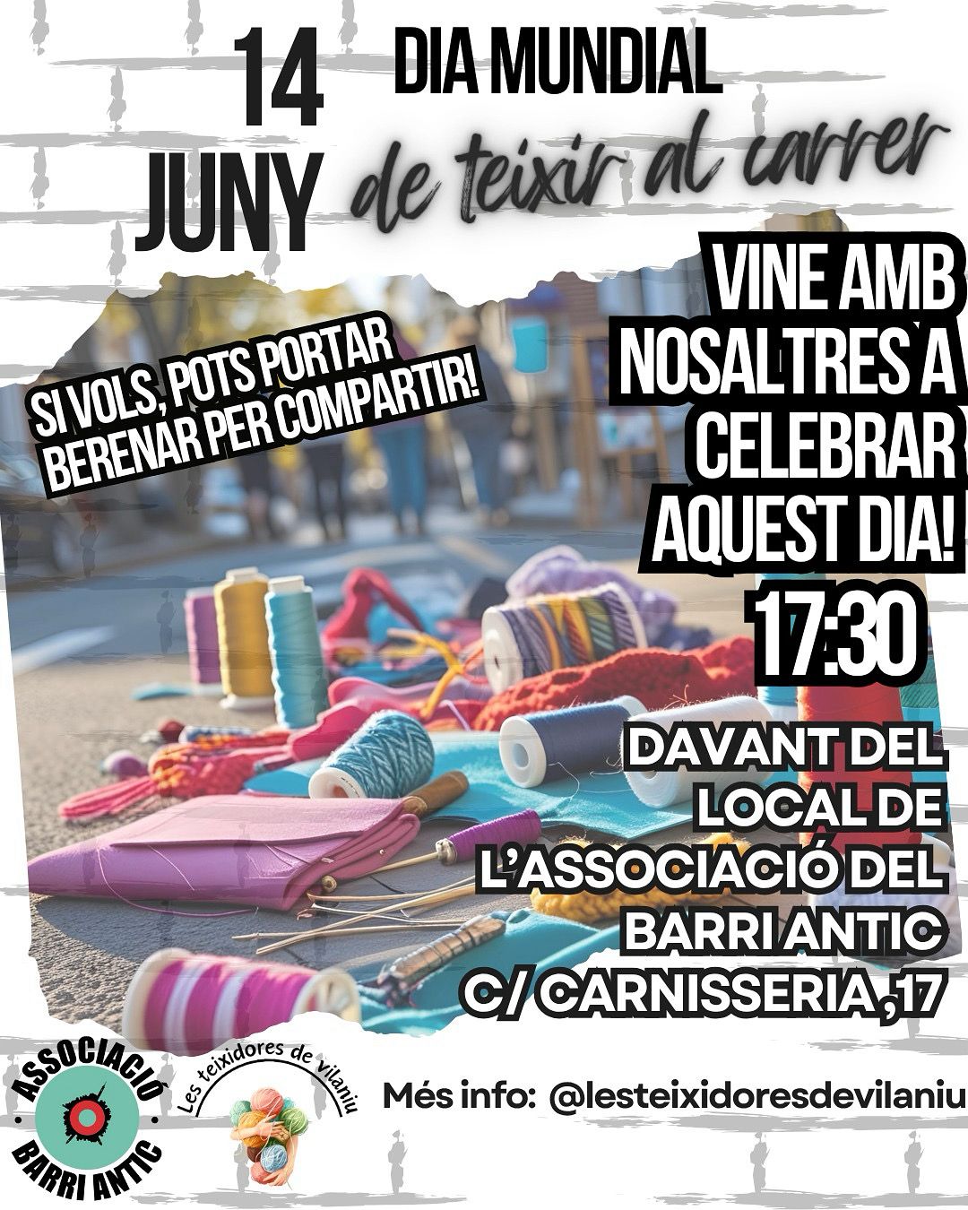 Dia Mundial de Teixir en Públic