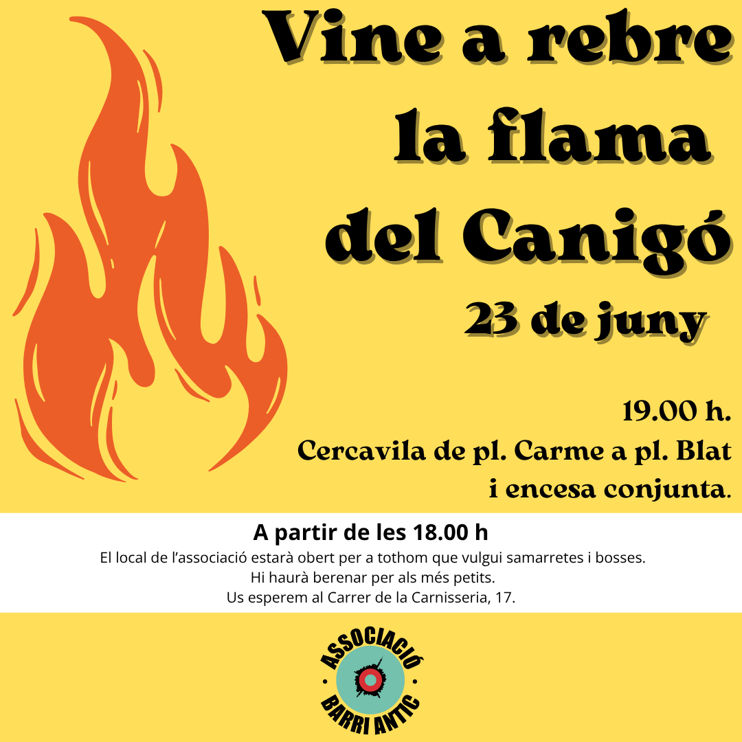 El 23 de juny anem a buscar la Flama del Canigó!