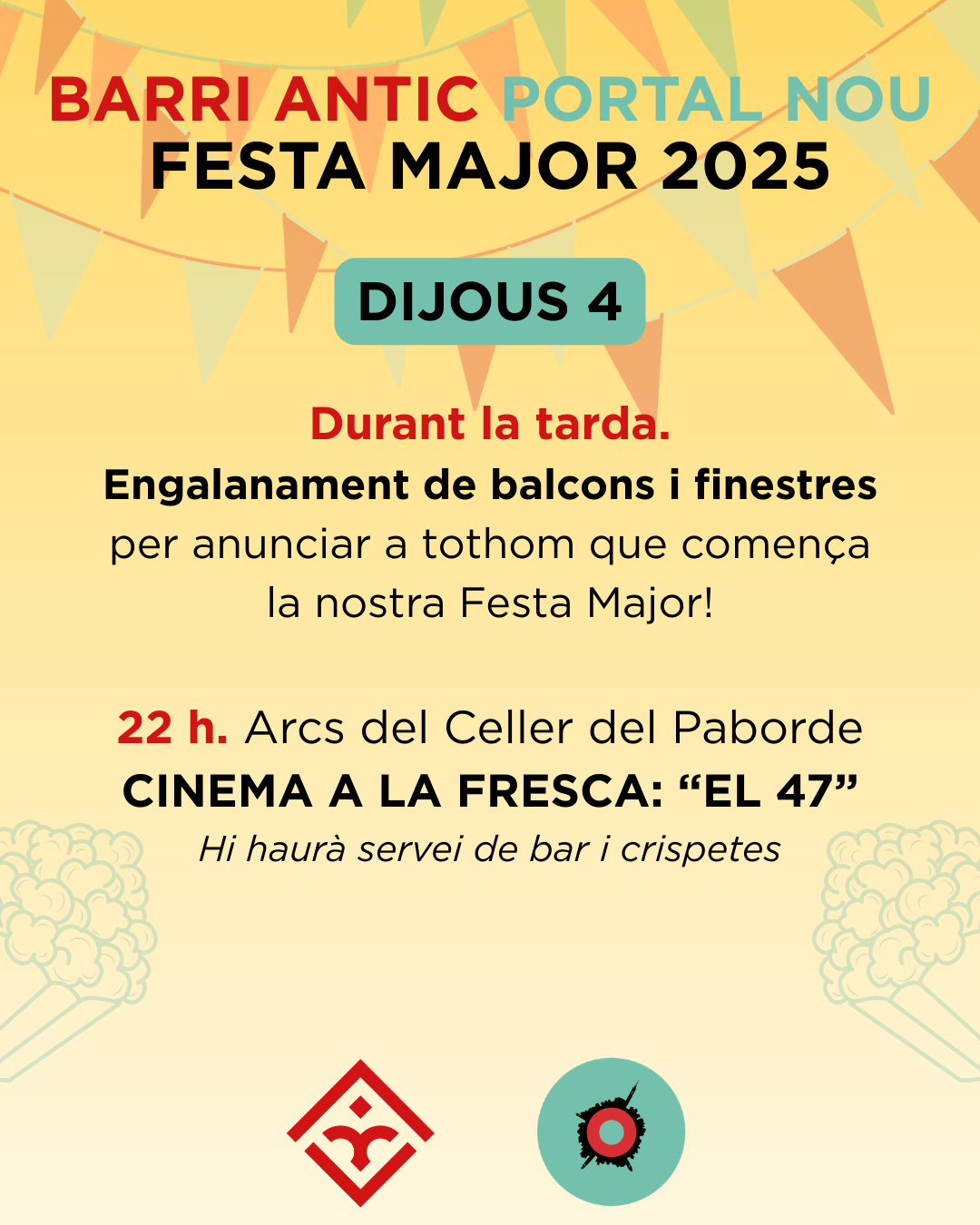 🎉 Comença la Festa Major del Barri Antic i Portal Nou! 🎉